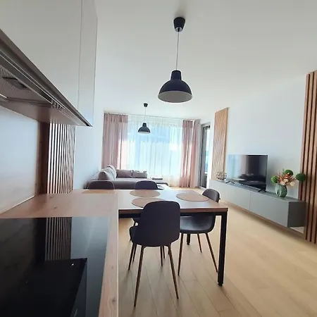 Apartment Modern With Garage Parking